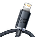 Baseus Crystal cable USB to Lightning, 2.4A 1.2m black