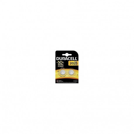 Duracell CR2025 3V lithium battery 2BB