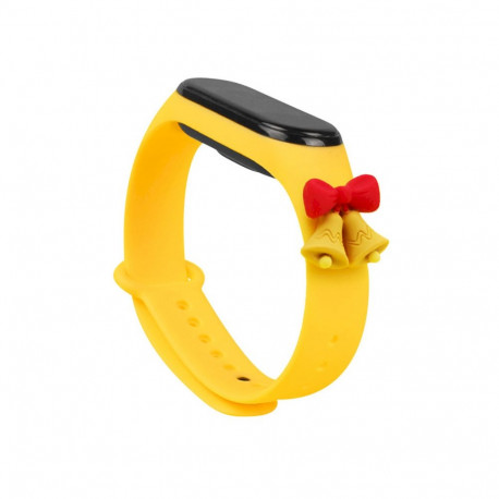 Fusion Xmas Bells Xiaomi Mi Band 5 | Mi Band 6 jaoks, kollane