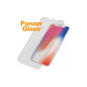 Panzer Glass karastatud klaas Apple iPhone X | XS | 11 Pro jaoks valge