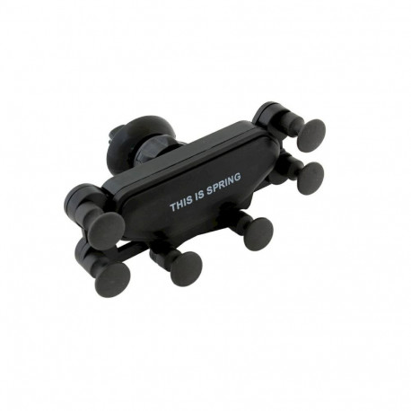 Fusion universal car air vent holder for any device up to 90mm width black