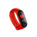 Fusion wave rihm kellaks Xiaomi Mi Band 3 | Mi Band 4 punane