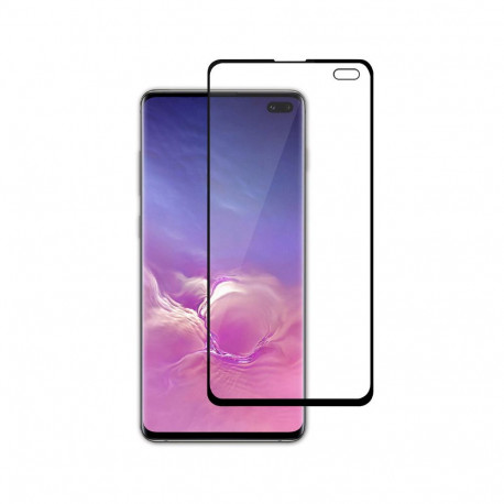 Fusion Full Glue 5D Tempered Glass Full Coveraged with Frame Samsung G973 Galaxy S10 Black