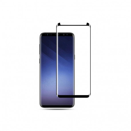 Fusion Full Glue 5D Tempered Glass Full Coveraged with Frame Samsung G960 Galaxy S9 Black