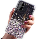 Fusion Glue Glitter Back Case Silicone Case Apple iPhone 12 Pro Max mustale