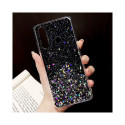 Fusion Glue Glitter Back Case Silicone Case Apple iPhone 12 Pro Max mustale