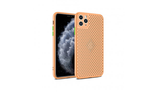 Fusion Breathe kaitseümbris jaoks Apple iPhone 12 Pro Max Oranž