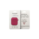 Guess GUACCSILGLFU silikoonist ümbris Apple Airpodidele 1 | 2 Roosa
