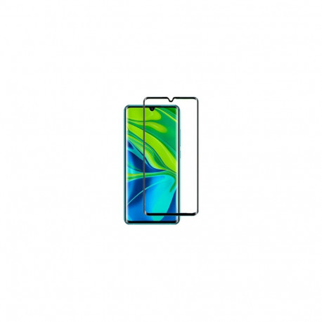 Fusion Full Glue 5D Tempered Glass Full Coveraged with Frame Xiaomi Mi Note 10 Lite Black