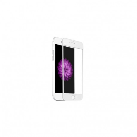 Fusion Full Glue 5D Tempered Glass Full Coveraged with Frame Apple iPhone 7 Plus | 8 Plus White