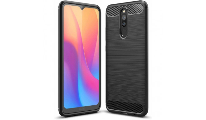 Fusion Trust Back Case silikoonist ümbris Xiaomi Redmi K30 | Xiaomi Poco X2 mustale