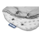 Minky pushchair hand muff – grey