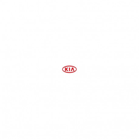 Metal key ring with Kia logo