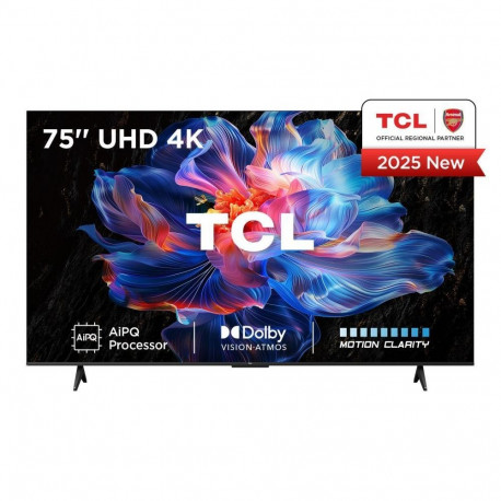 TCL TV Set||75 "|4K Ultra HD|3840 x 2160 pixels|Flat|16:9|DLED|75V6C