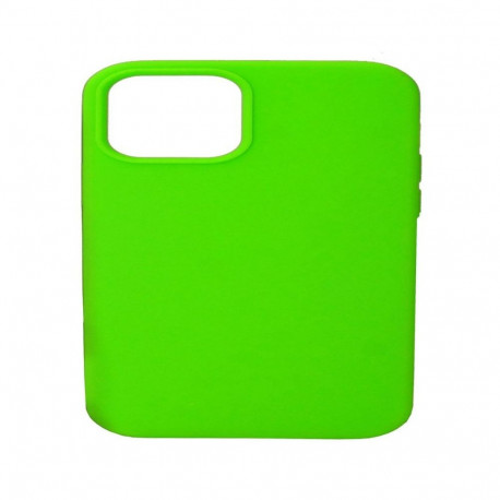 Evelatus Apple iPhone 12/12 Pro Premium Soft Touch Silicone Case Fluerescent Green