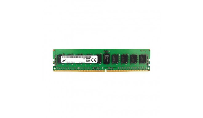 Micron Server Memory Module||DDR4|16GB|RDIMM/ECC|3200 MHz|1.2 V|Chip Organization 2048Mx72|MTA18ASF2