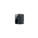 Dux Ducis Apple Phone 12 Pro Max Fino case covered with nylon material Black