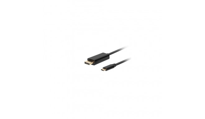 Lanberg USB-C to DisplayPort Cable, 1.8 m 4K/60Hz, Black