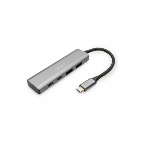 Digitus USB-C 4 Port HUB 2x USB-A + 2x USB-C Gen2 DA-70245