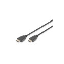 Digitus kaabel HDMI - HDMI High Speed 2m, must (AK-330114-020-S)