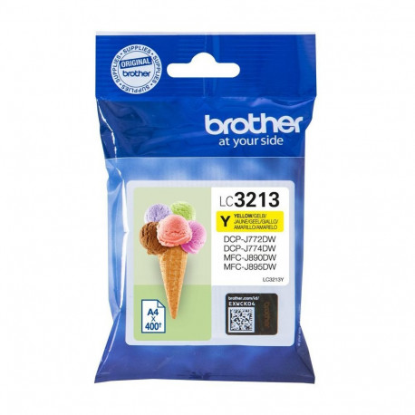 Brother LC3213Y Ink Cartridge, Yellow
