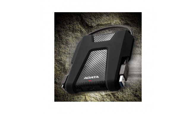 ADATA External Hard Drive HD680 1000 GB, USB 3.1, Black