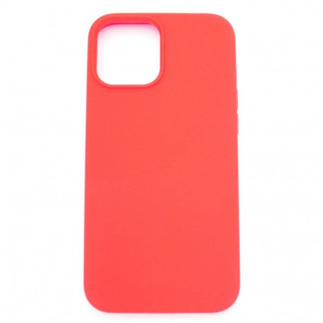 Evelatus Apple iPhone 12 Pro Max Premium Soft Touch Silicone Case Bright Red