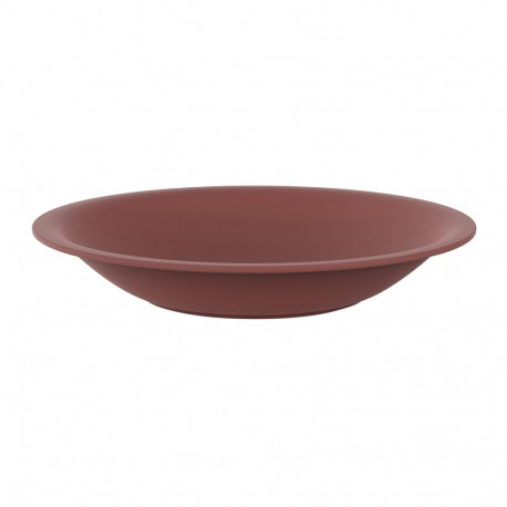 PLATE DEEP 21CM CARUBA RED