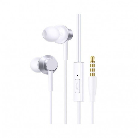 HEADPHONES 3.5MM BASEUS ENCOK HZ11 WHITE