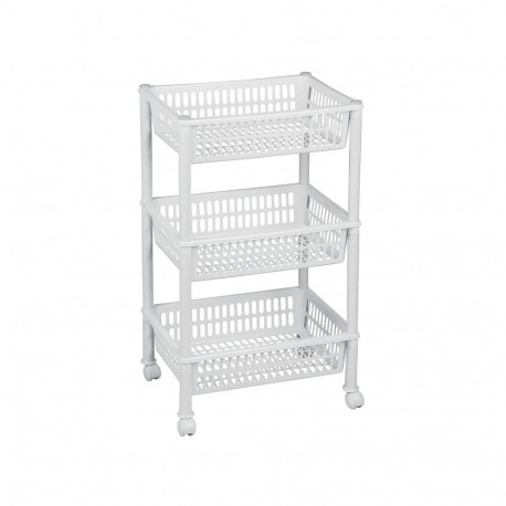 TRIANGULAR TROLLEY W/3 BASKETS