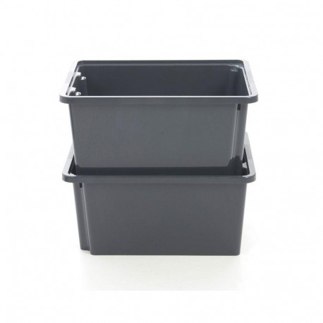 TOWER BOXBLACK 13L 38X26X18CM