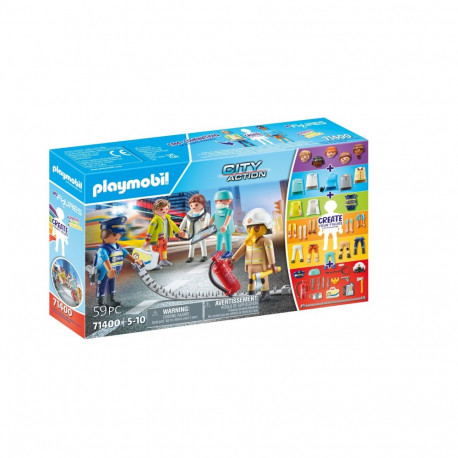 CONSTRUCTOR MY FIGURES RESCUE TEAM