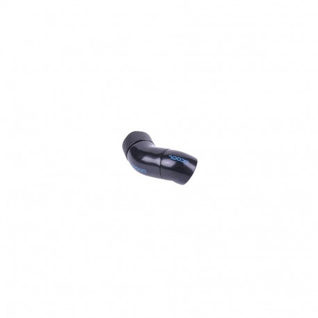 HF Winkeladapter Doppel-45° dr (schwarz)