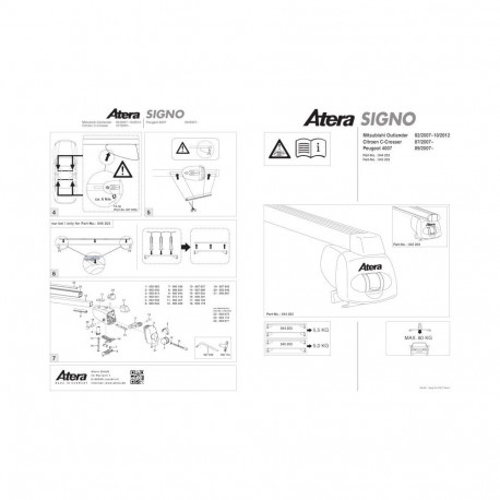 Katuseraam alumiinium OUTLANDER, 4007 07-