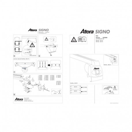 Katuseraam must FIORINO pikiraamiga 08-