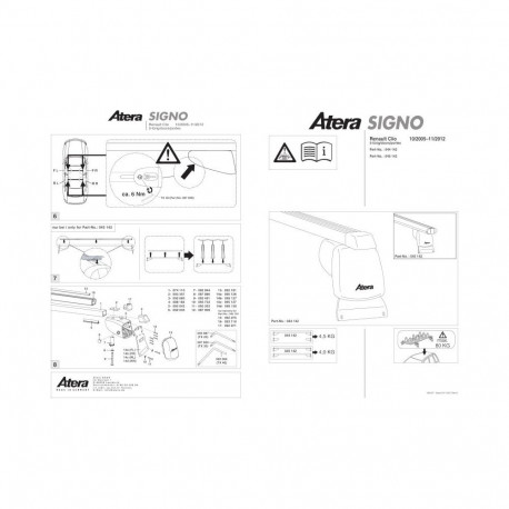 Katuseraam must CLIO 5-ust 05-12