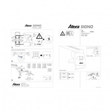 Katuseraam must GOLF5 3/5-ust 10/03-