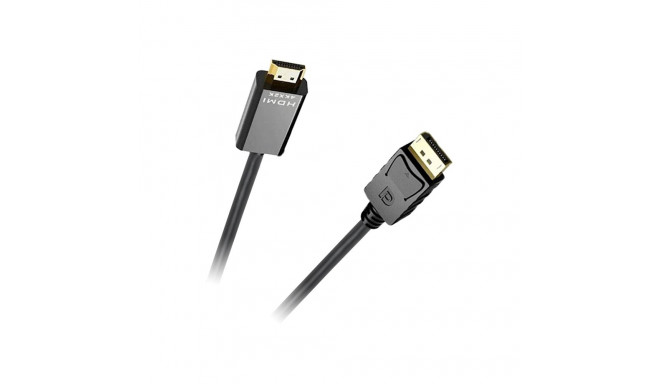 Kabel DISPLAYPORT - HDMI 4K 1,8m