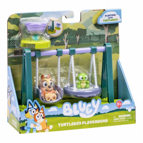 Bluey komplekt figuuridega kilpkonn ja kiik