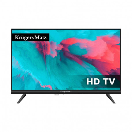 Kruger&Matz 24" HD DVB-T2 H.265 HEVC 230/12V teler