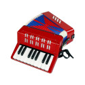 Akordeon Instrument Muzyczny Dla Dzieci Muzyka Czerwony