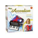 Akordeon Instrument Muzyczny Dla Dzieci Muzyka Czerwony
