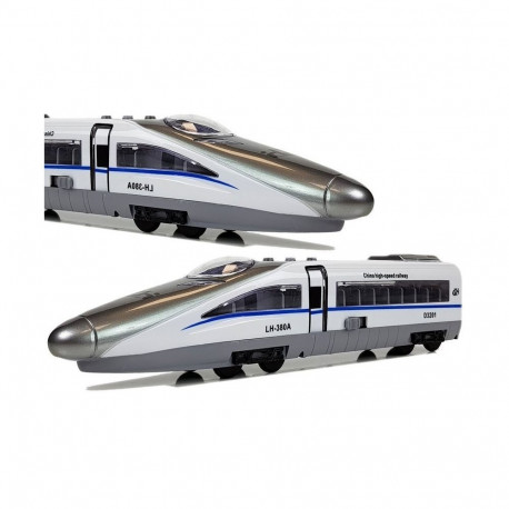 Pendolino rong üleskeeratava mehhanismiga heli ja tuledega, valge