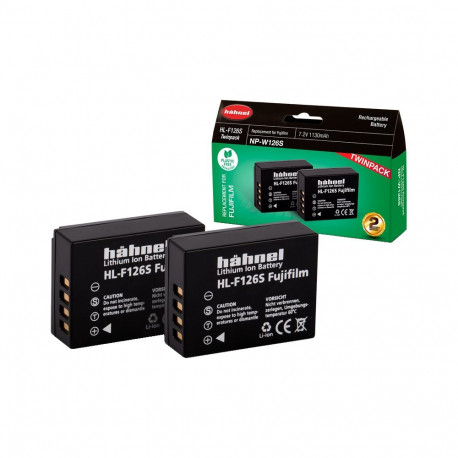 Hähnel battery Fujifilm HL-F126s/NP-W126S Twin Pack