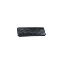 Microsoft Wired 600 keyboard Office USB QWERTY US English Black