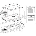 Built-in gas hob Whirlpool AKTL 629/NB1