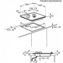 AEG HGB64420SM gaasipliidiplaat AEG HGB64420SM gaasipliidiplaat
