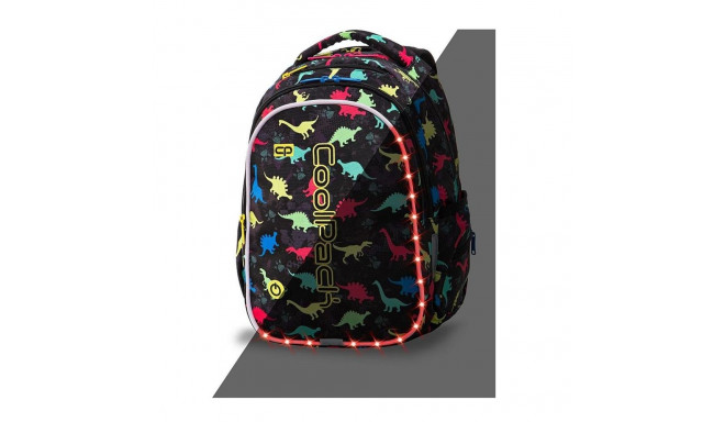 CoolPack seljakott Joy M LED Dinosaurs, 23 l