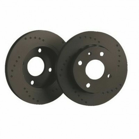 Brake Discs Black Diamond BDKBD1863CD Drill Solid Rear