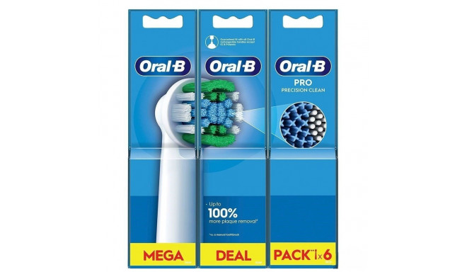 BRAUN PrecisionClean EB 20RX-6 Toothbrush heads for adults